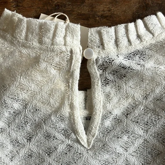 NWT Sezane Emma Blouse Ecru 10 - Picture 8 of 8